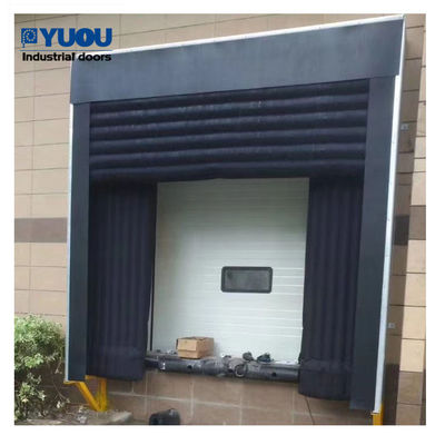 Inflatable Insulated Loading Dock Shelters Seals 3m Height PVC For Warehouse