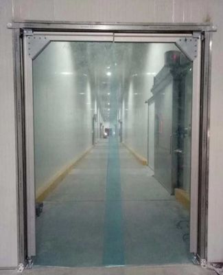 Flexible Soft PVC Swing Door Finished Kitchen Traffic Door Anti Collision